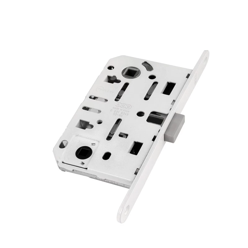 Фото B06102.50.FM.567 Защелка врезная WC (белый) с отв. пл. B02402.05.91 MEDIANA POLARIS