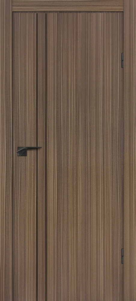 Фото Межкомнатная дверь P-20 AL черный молдинг Эвкалипт испанский