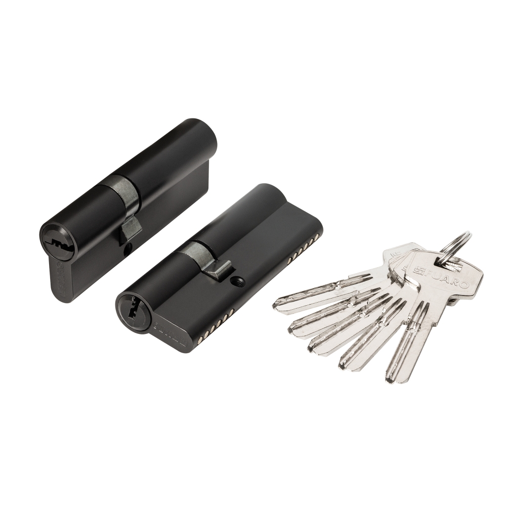 Фото Цилиндровый механизм (200 ZA/80) 2000ZAKey80(30+10+40) BL черный 5Key