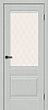 Межкомнатная дверь Прима-3 Grey Silkwood BR6136