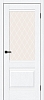 Межкомнатная дверь Прима-3 White Silkwood BR6137